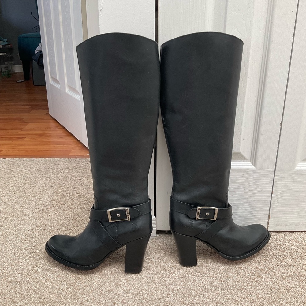 Frye Black Julia Riding boots - 18 inch shaft